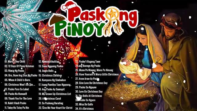 Paskong Pinoy 2021-2022: Top 100 Christmas Nonstop Songs - Best Tagalog Christmas Songs Collection смотреть онлайн
