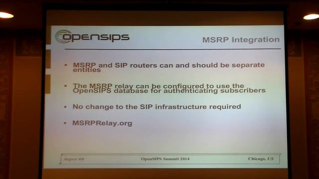 Vlad Paiu OpenSIPS Summit Chicago 2014 смотреть онлайн
