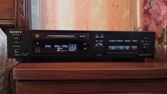 Minidisc deck sony mds E3 смотреть онлайн
