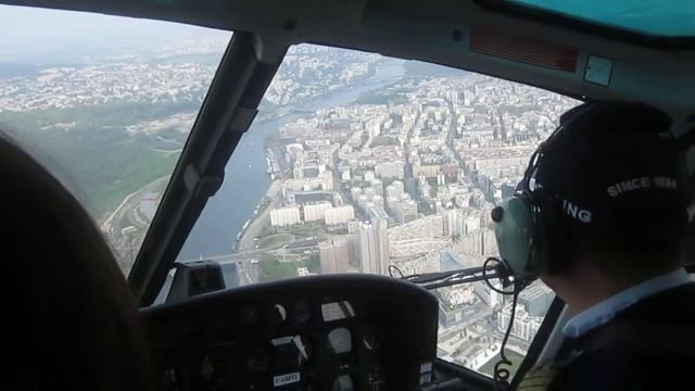Taking Off From Issy Les Moulineaux Heliport