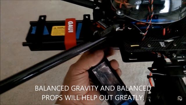 HEXACOPTER 800 QUADCOPTER MULTIROTOR FIND CENTER OF GRAVITY COG смотреть онлайн