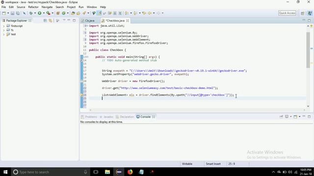 Select Multiple Checkboxes using Selenium Webdriver 3.8 смотреть онлайн