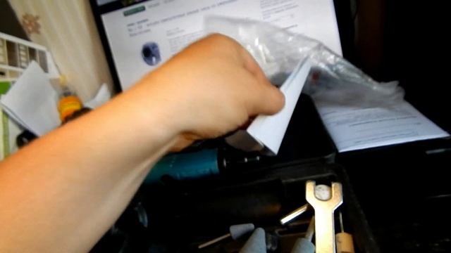 распаковка прямой пневмошлифмашинки (бор машинки) с набором шарошек смотреть онлайн