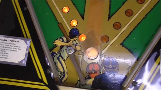 1984 Williams Pennant Fever Pitch & Bat Games - Painting the playfield? Fixing Lights? Testing? # смотреть онлайн