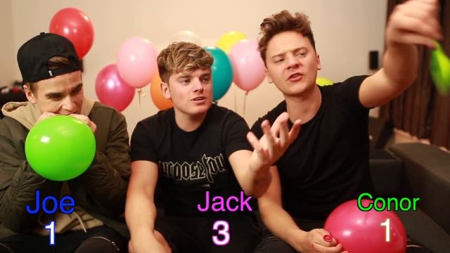 THE HELIUM CHALLENGE | ft. ThatcherJoe & Conor Maynard смотреть онлайн
