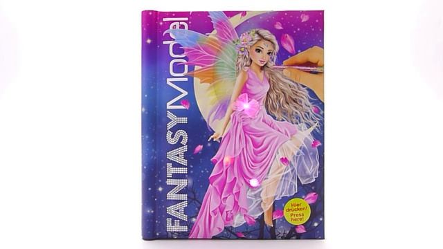 Альбом для раскрашивания Fantasy с музыкой и подсветкой (Depesche TOPModel) (043433/003433)