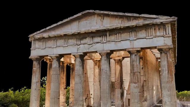 Temple of Hephaestus 3D Model смотреть онлайн