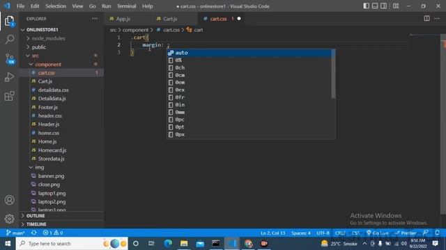 React E-Commerce website Design Tutorial | How to build an E - commerce Website in React part 2 смотреть онлайн