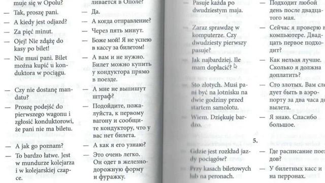 Польский язык. Польские диалоги №17. Разговорный польский.