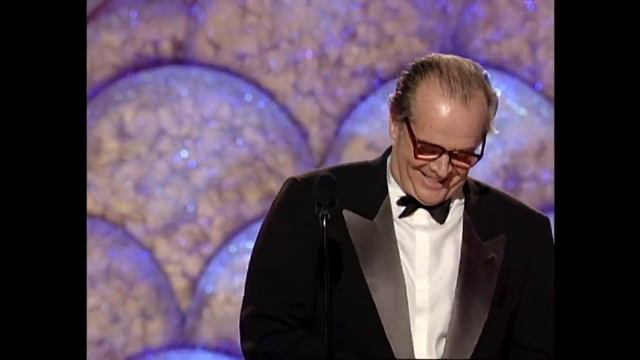 Jack Nicholson Receives Cecil B Demille Award - Golden Globes 1999 смотреть онлайн