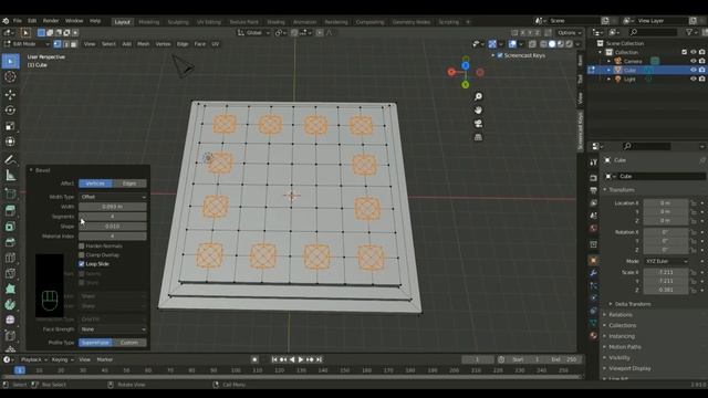 Архитектура в Blender 2.93