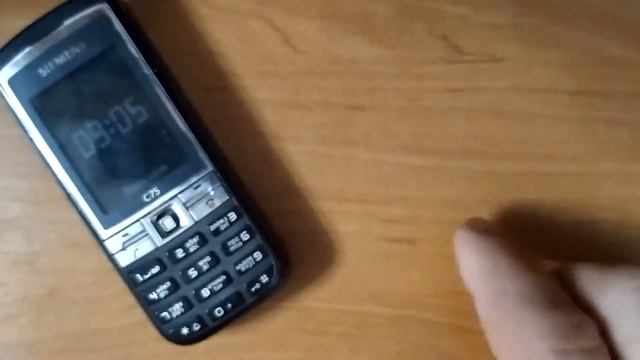 Старая мобила Siemens C75 смотреть онлайн