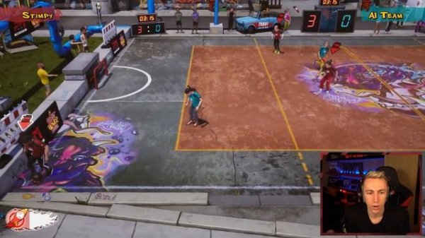 A NEW FREESTYLE FOOTBALL GAME?? (Street Power Football)