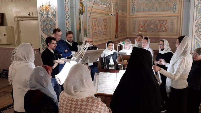 Встреча Владыки (продолжение). Регент Екатерина Артюхова. смотреть онлайн
