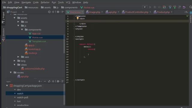 laravel 5,4 and vuejs 2 1 x Displaying the product data in vue files implementing w3.css смотреть онлайн