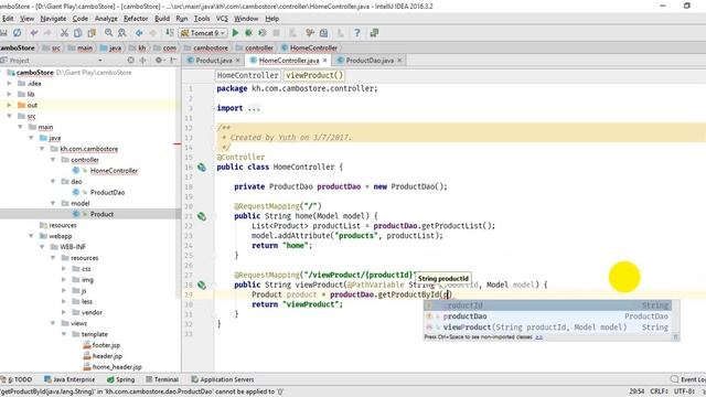 6. View product details by product id from product list page смотреть онлайн