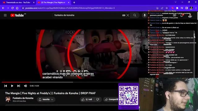 ?Live React | Drop FNaF ? - Pesadelo (Live Parte 1) #1289 смотреть онлайн