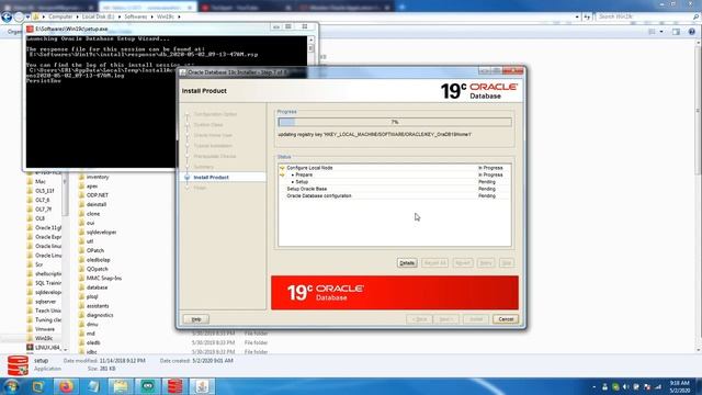 Install Oracle 19c Database on Windows смотреть онлайн