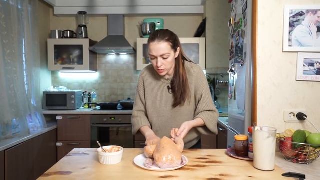 НОВОГОДНЯЯ КУРИЦА в рукаве. Рецепт сочной курицы ЗДЕСЬ! смотреть онлайн