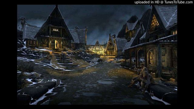 Skyrim Soundtrack - The Streets of Whiterun 450% Slower смотреть онлайн