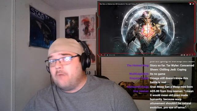 Star Wars vs Warhammer 40K Episode 44: The Light Flickers Pt 2 Preview Livestream Reaction смотреть онлайн