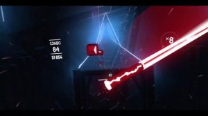 Beat Saber играю в первый раз!Уровень:ЛЕГКИЙ