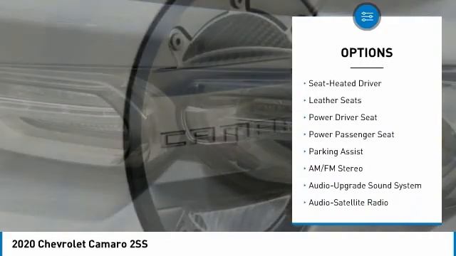 2020 Chevrolet Camaro U1325 смотреть онлайн