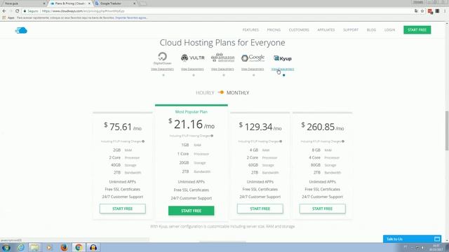 Apresentação do Website da Cloudways. смотреть онлайн