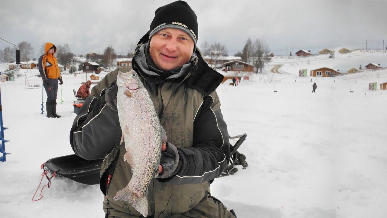 Кто не ловил форель, пробуйте! Адреналин зашкаливает! смотреть онлайн
