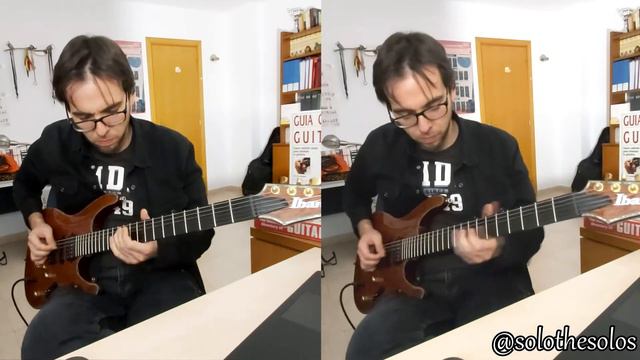 Queen - Don't stop me now (harmonised guitar solo cover) Ibanez S series смотреть онлайн