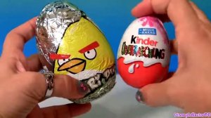 Angry Birds Easter Eggs Chocolate SURPRISE Bad Piggies Huevos Sorpresa by Funtoys