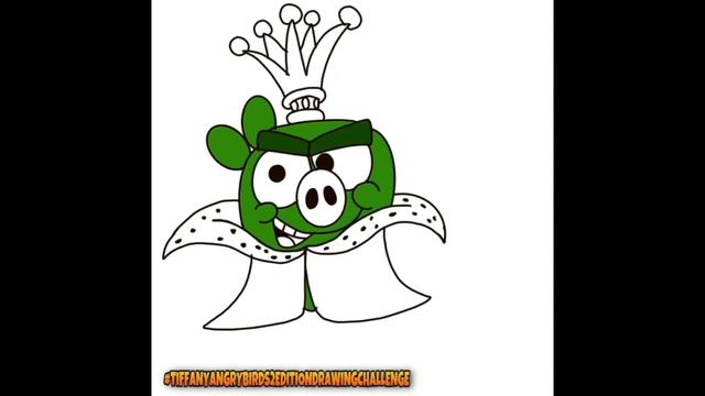 TIFFANY: ANGRY BIRDS 2 EDITION DRAWING CHALLENGE: Day 1: Chef Pig смотреть онлайн