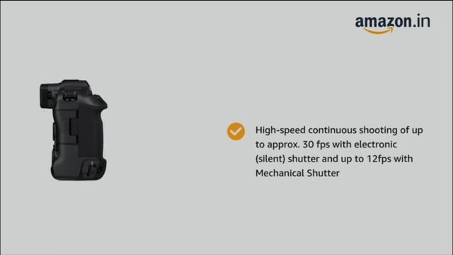 Canon EOS R3 Full-Frame Mirrorless Camera Body //30 FPS, Eye Control AF,6K RAW Video//Amazons Choic смотреть онлайн