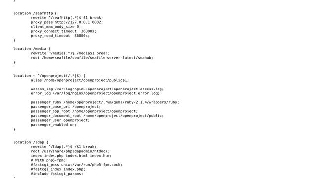 nginx proxy pass / rewrite with multiple locations to passenger app and php-fpm смотреть онлайн