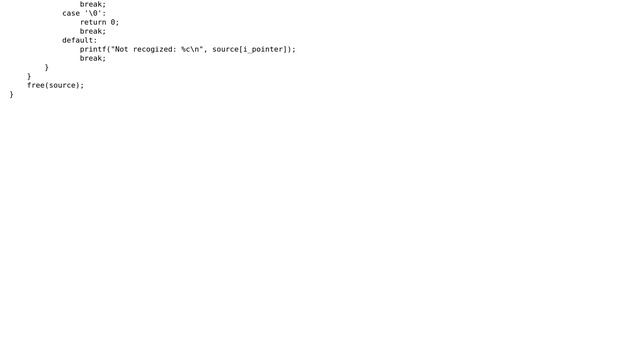 YABI: Yet Another Brainfuck Interpreter written in C смотреть онлайн