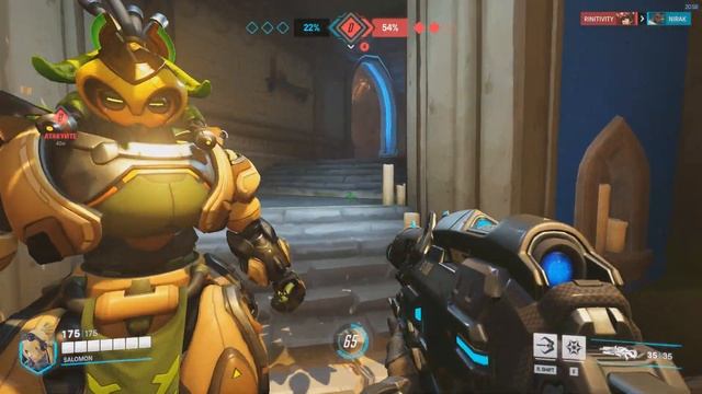 ЗАТЕСТИЛ НОВЫЙ OVERWATCH 2 Девочка с каре❤️ #hunt #overwatch2 #showdown #хант #twitchdrops