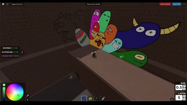My First Mural (Roblox Spray Paint) смотреть онлайн