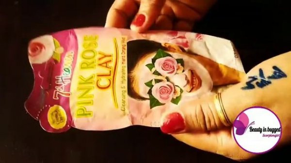 7th heaven pink rose clay mask- review - Benifits - side effects - LIVE RESULTS