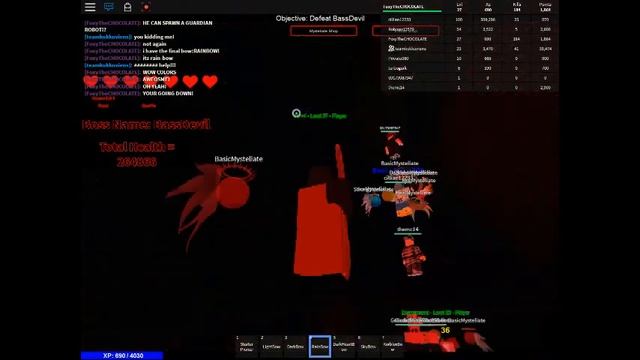 [ROBLOX BOSS FIGHTING STAGES] time of BASSDEVIL! смотреть онлайн