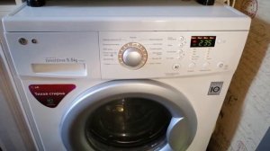 LG 5,5 kg. F1092MD1 Режим теста. Сервесный режим. Проверка на ошибки.