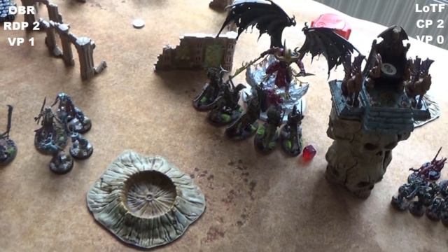 Age of Sigmar Vanguard Battle Report - Ossiarch Bonereapers Vs Legion of the First Prince! смотреть онлайн