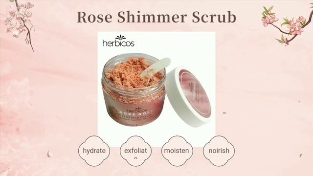 Rose Shimmer Scrub