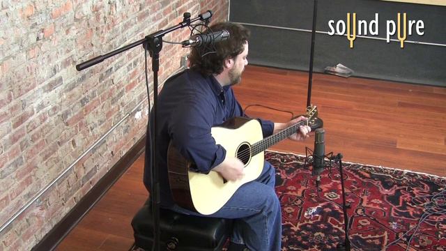Telefunken AR51 Tube Microphone - Acoustic Guitars Video in the Recording Studio смотреть онлайн
