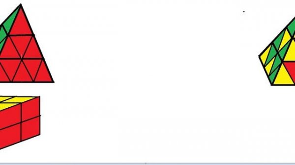 Geometric Art Design 3D Optical Illusion Art | RUBIC CUBE  | ~xRay Pixy