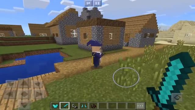 How To Spawn the WIZARD BOSS in Minecraft PE!! (Villager Wizard Addon) смотреть онлайн