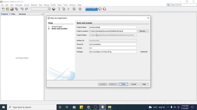 3. Files Creation for Reverse String Mini Project || Netbeans || Java || Hindi смотреть онлайн