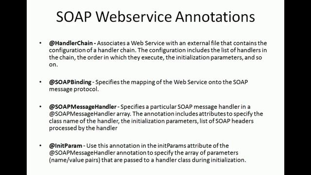 Exploring SOAP WSDL and Annotations - Part 2 смотреть онлайн