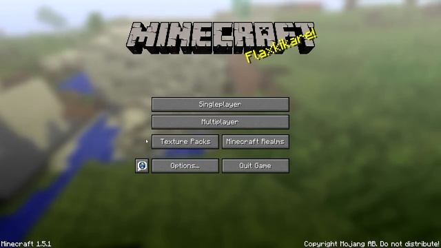 Minecraft Mod Review #4: Old Style (1.4.7) Main Menu Buttons!