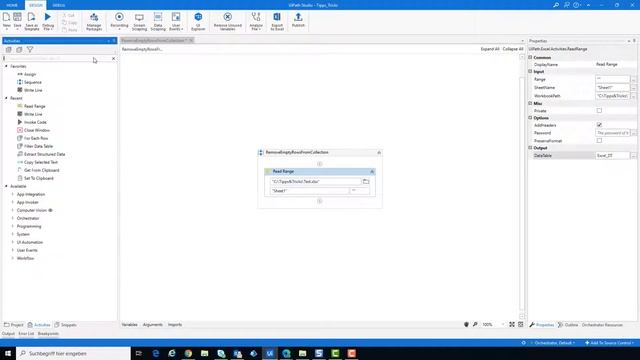 UiPath | Remove Empty Rows From DataTable #2 | How to remove empty rows from Data Table with Filter смотреть онлайн