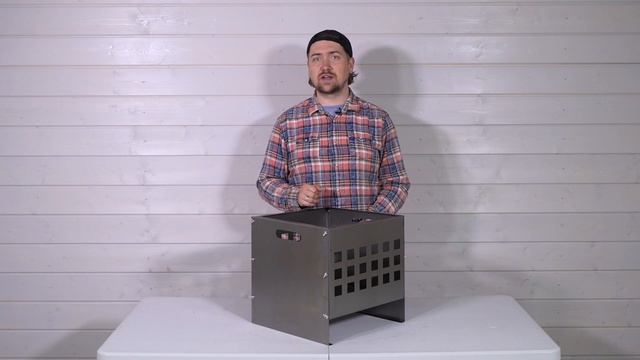 Обзор очага для костра CUBE смотреть онлайн
